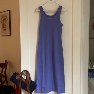 NWT everlane ribbed tank dress in cornflower blue